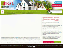 Tablet Screenshot of beral.fr